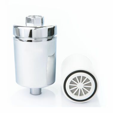 Filtr Prysznicowy chromowy z wkładem 