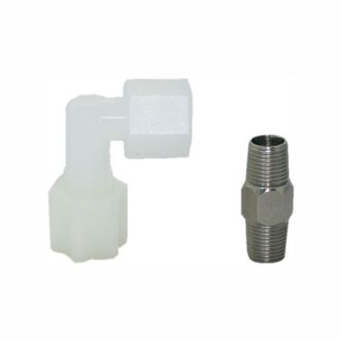 Zawór zwrotny prosty 2 x 1/4" Gz  metalowy