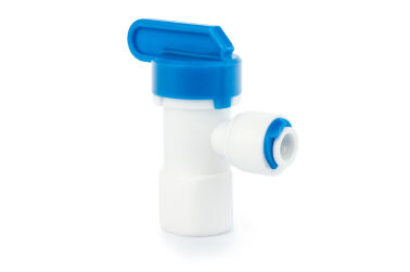 Zawór zbiornika RO 1/4” GW x 1/4” wężyk – zawór kulowy do osmozy