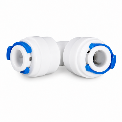 Kolanko 2 x 1/4" wężyk