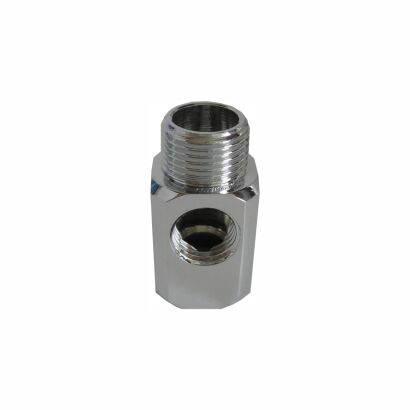 Przyłącze mosiężne 3/8" GW x 3/8" Gz x 1/4" Gw do RO