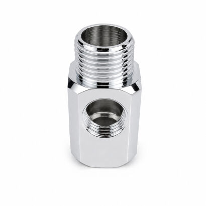 Przyłącze mosiężne 3/8" GW x 3/8" Gz x 1/4" Gw do RO