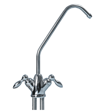 Wylewka podwójna ceramiczna - kranik RO