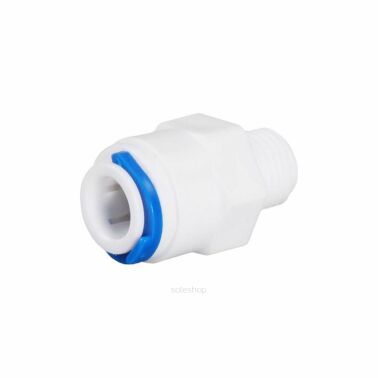 Złączka prosta 1/4" Gz x 3/8" wężyk