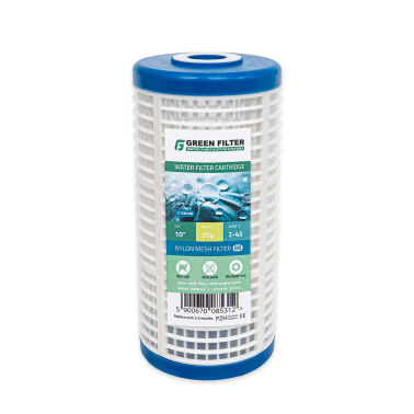 Wkład siatkowy 10" 4 1/2" BIG BLUE wielokrotnego użytku – filtr wody do instalacji domowych