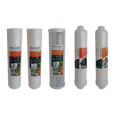 RO6 Actiwater - Zestaw wkładów RO do systemu odwróconej osmozy