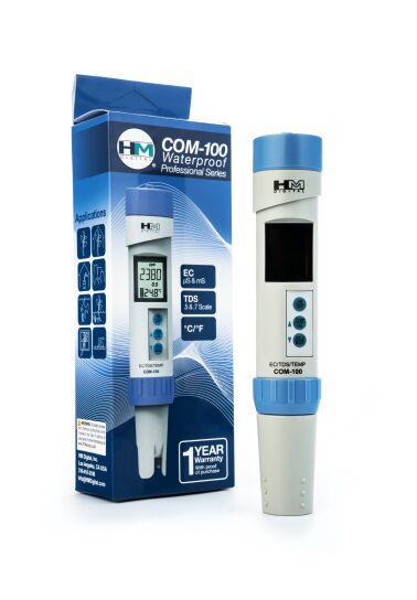 Profesjonalny wodoodporny miernik EC/TDS/TEMP HM-DIGITAL