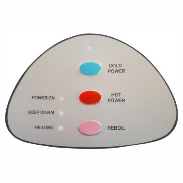 Naklejka na panel przedni do dystrybutorów 919,929,939