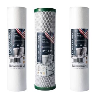 Trójstopniowy system podzlewozmywakowy filtr wody 3-stopniowy - 3