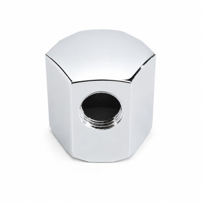 Przyłącze mosiężne chrom 3/4 Gw x 1/4 Gw do zbiorników
