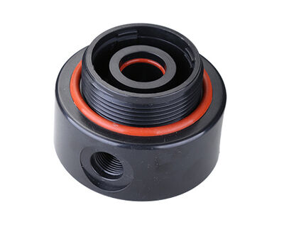 GŁOWICA PVC 2,5" IN/OUT 1/2" (POD RURĘ 3/4") 