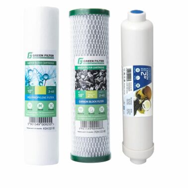 RO4 - Zestaw wkładów RO do systemu odwróconej osmozy