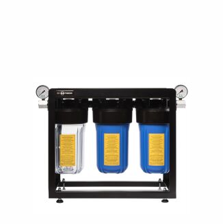 SYSTEM NARUROWY BIG BLUE 3x10 zestaw z manometrami - 3
