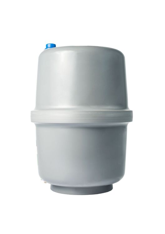 Zbiornik plastikowy do osmozy RO 12L (3.2 GAL) szary