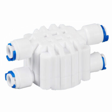 Zawory czterodrożne 4 x 1/4" do systemów odwróconej osmozy