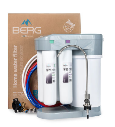 System odwróconej osmozy RO BERG 150GPD - wydajny filtr pod zlew