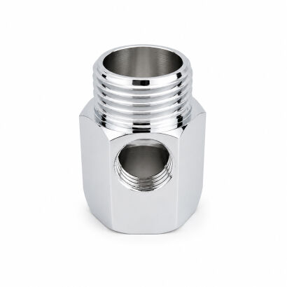 Przyłącze mosiężne chrom 1/2” x 1/4” do filtra RO