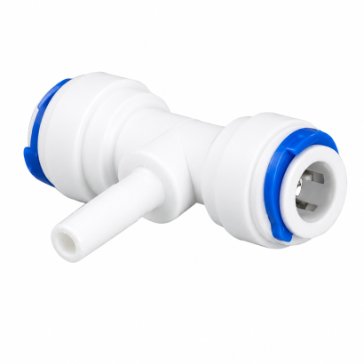 Trójnik symetryczny 1/4" wężyk x 1/4" Wtyk x 1/4" wężyk