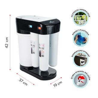 Filtr odwróconej osmozy RO BERG 100 GPD z mineralizatorem – system filtracji wody pod zlew - 5