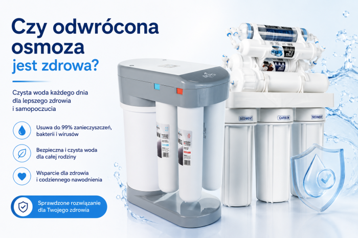 Czy woda z odwróconej osmozy jest zdrowa? Kompletny poradnik